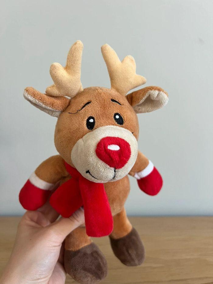 Peluche renne de Noël - photo numéro 3