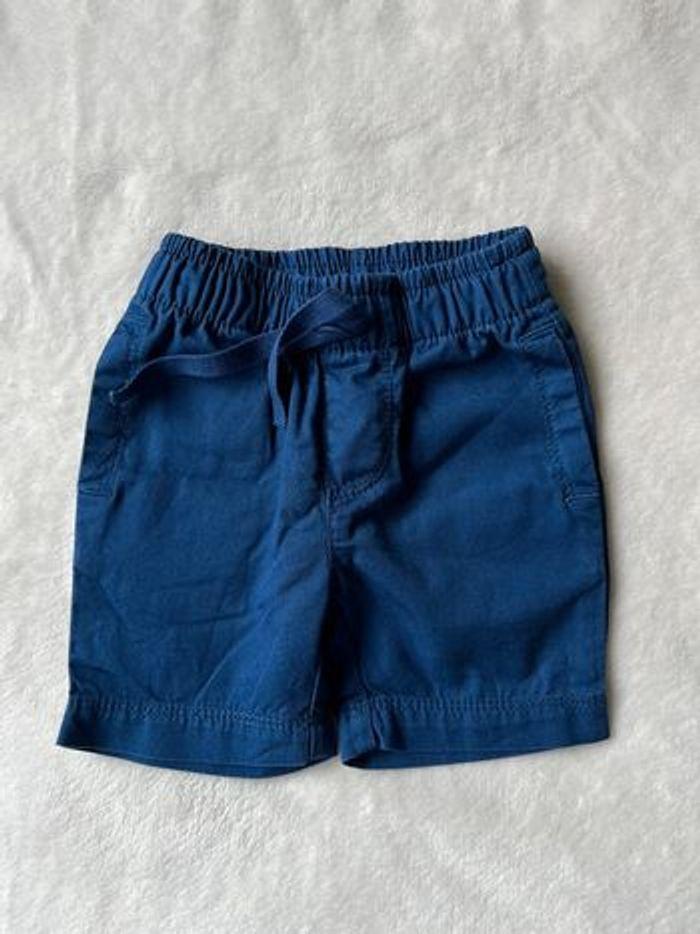 Short bleu 6 mois garçon Petit Bateau - photo numéro 10