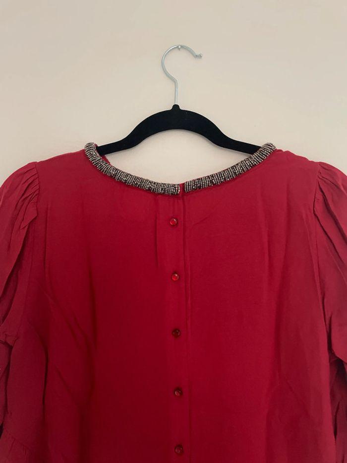 Blouse rouge vero moda - photo numéro 3