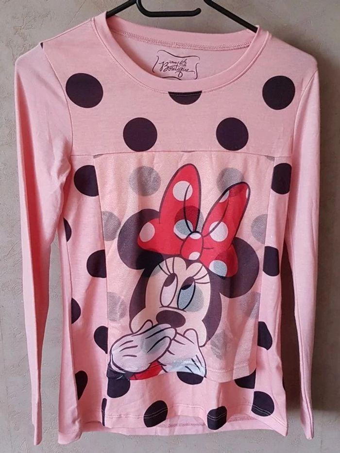 Haut manches longues Disney Minnie - photo numéro 1