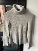 Pull gris Zara