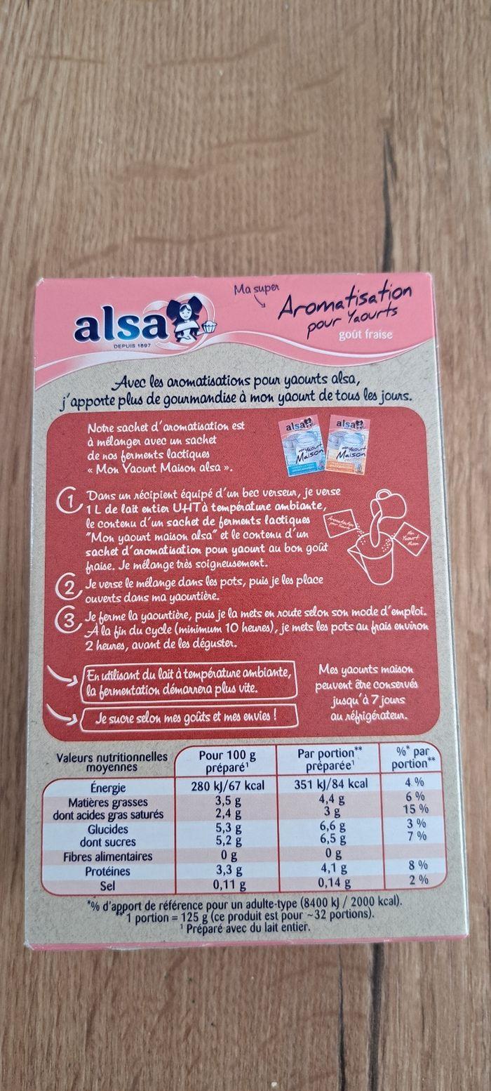 Alsa aromatisation pour yaourt - photo numéro 3