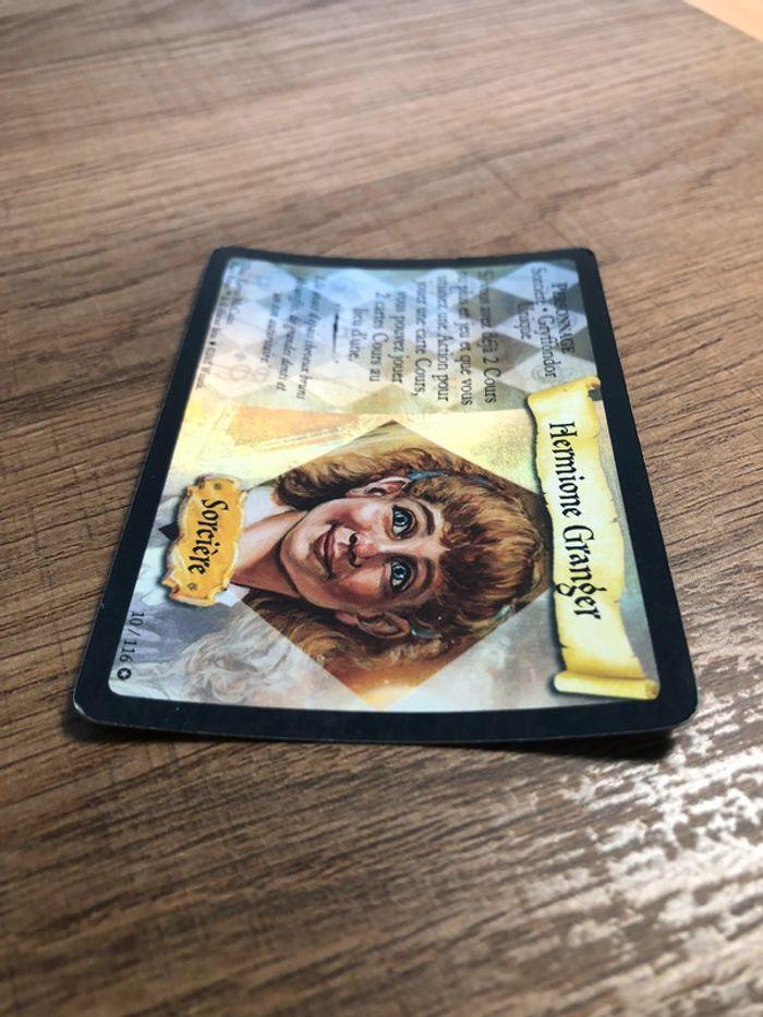 Carte Harry Potter tcg wizards , 10/116 VF foil hermione granger - photo numéro 4