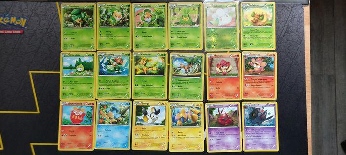 Lot cartes Pokémon série Pouvoirs émergents bloc NB - photo numéro 1