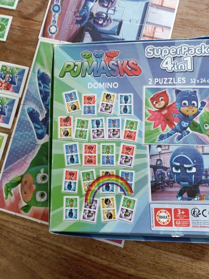 Puzzles pjmask Super pack 4in1 âge 3ans+ - photo numéro 9