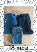 Lot 3 jeans 18 mois