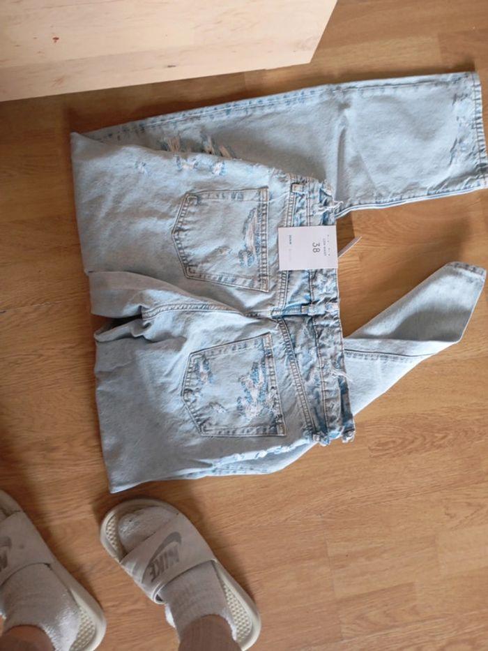 Jean destroy Bershka t38 - photo numéro 6