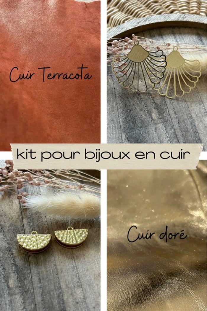 Ensemble pour bijoux en cuir - photo numéro 1