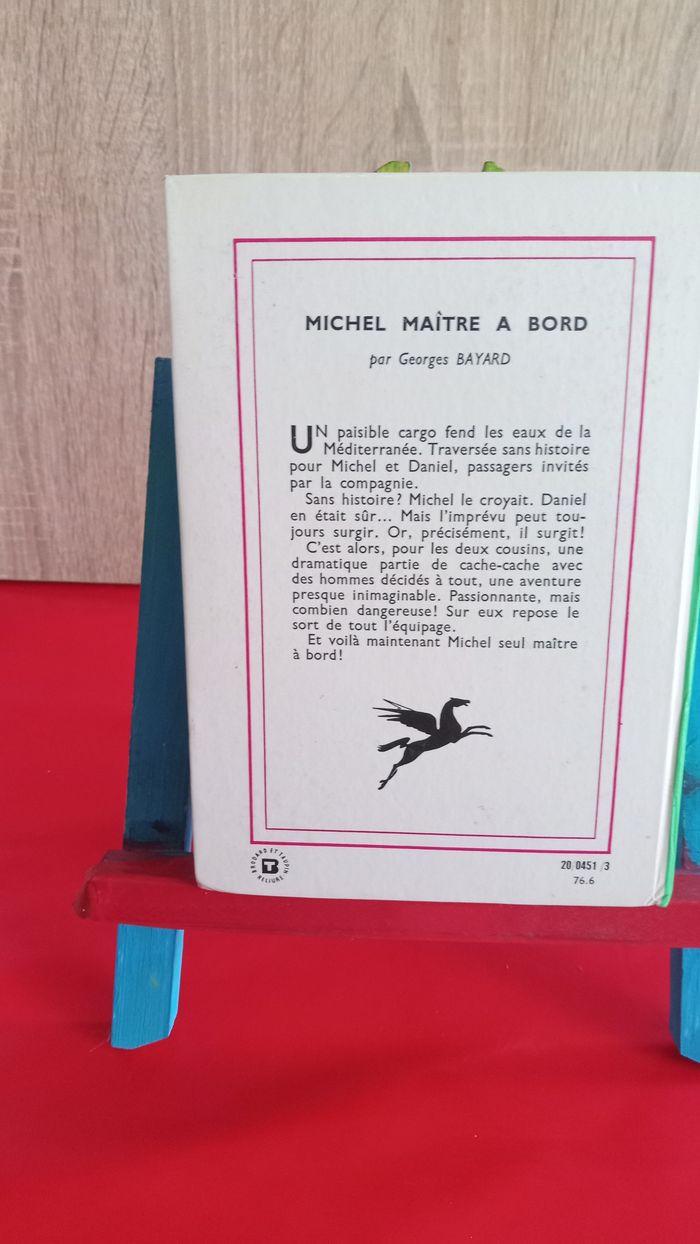 Michel maître à bord, 1976, bibliothèque verte - photo numéro 2