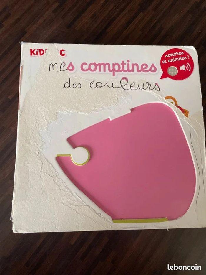 Livre Kididoc mes comptines des couleurs - photo numéro 1