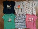 Lot de 6 t-shirts fille 5 ans