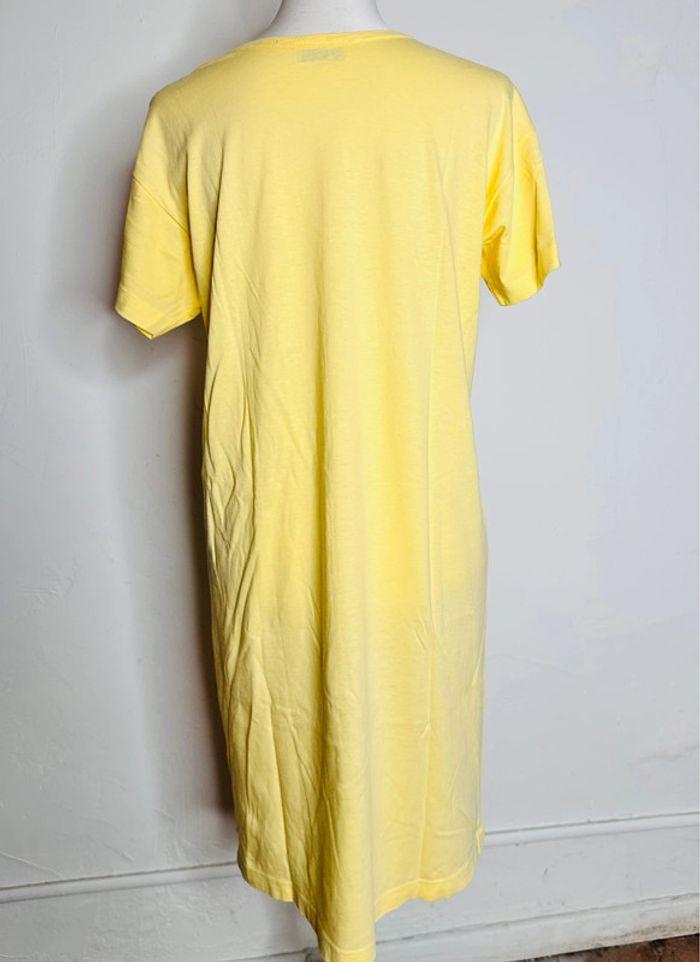 Robe vintage 1982Tee Shirt Emmanuelle Khanh jaune - photo numéro 5