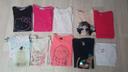 Lot de 10 tee-shirts manches longues fille 6 ans