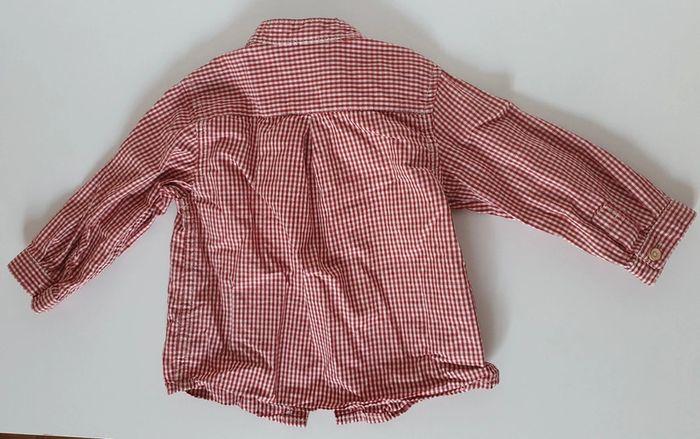 Chemise 6-9 mois Zara baby - photo numéro 2