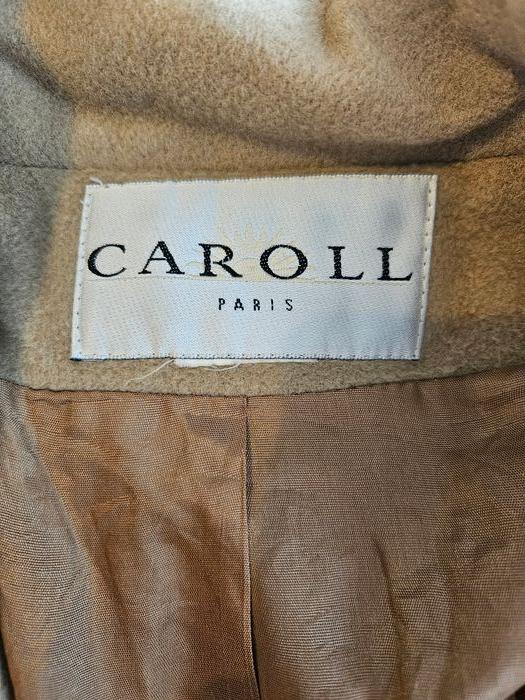 Manteau long Beige CAROLL PARIS taille XL - photo numéro 7