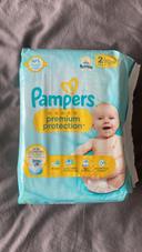 Pampers couches premium protection taille 2