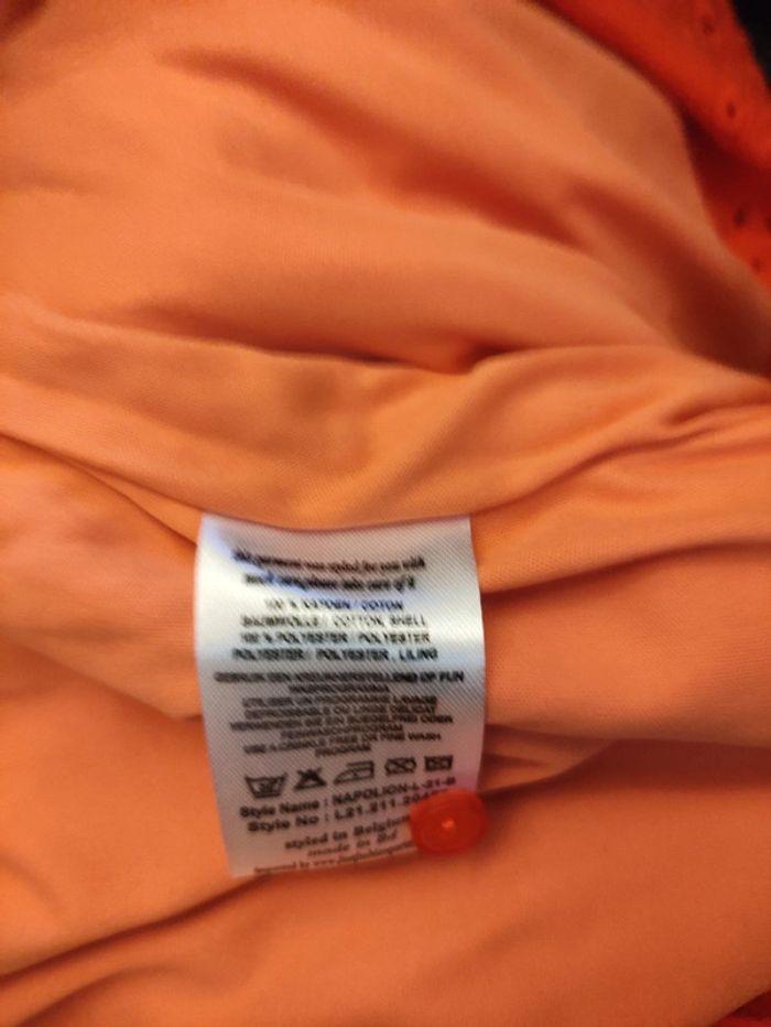 Chemise broderies orange Vila Joy Taille XS - photo numéro 6