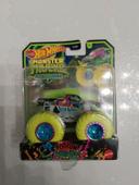 Monster truck hot Wheels Glow in the dark (phosphorescent) neuf 1/64 " Podium Crasher "