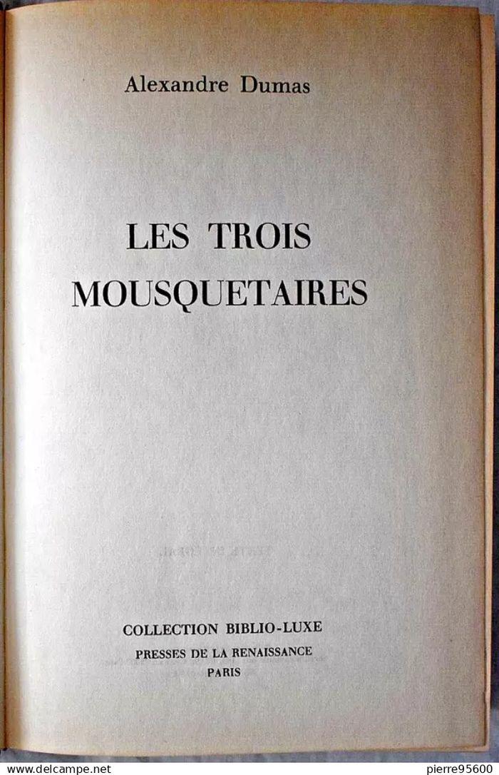 Les trois mousquetaires - Alexandre Dumas - photo numéro 2