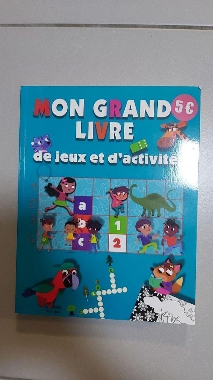 Mon grand livre de jeux et d'activités - photo numéro 1