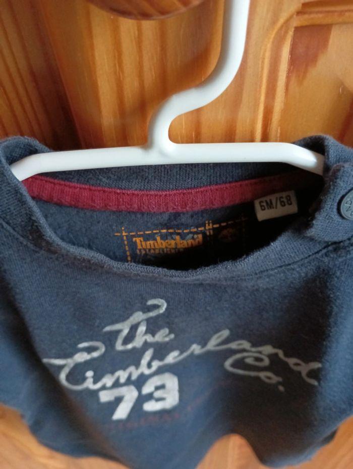 T-shirt manches longues Timberland 6 mois - photo numéro 2