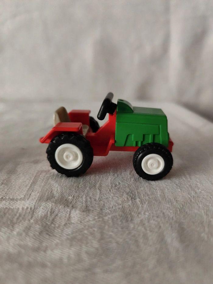 Playmobil 1 enfant sur tracteur et 1 remorque - photo numéro 6