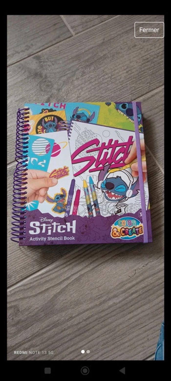 coloriage stitch