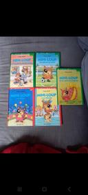 Lot de 5 livres Mini-loup