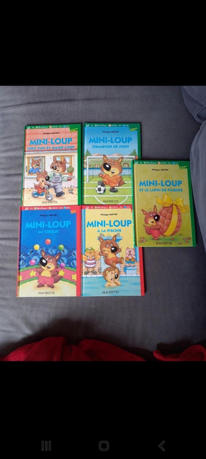 Lot de 5 livres Mini-loup - photo numéro 1