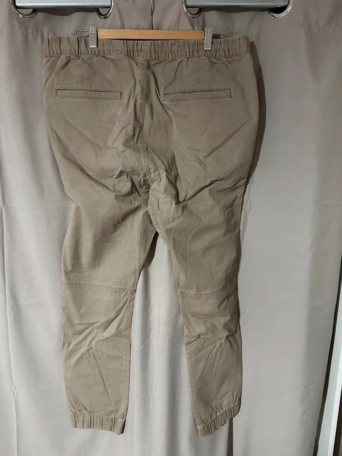 Pantalon cargo beige h&m taille L - photo numéro 2