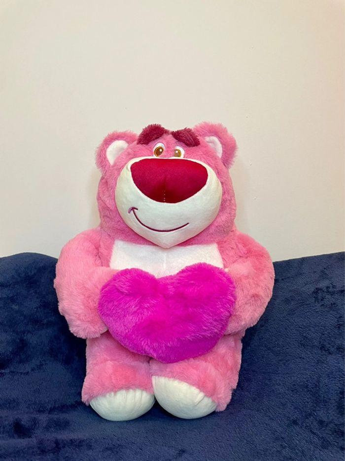 Peluche ToyStory Lotso cœur + calendrier de l’Avent Lotso - photo numéro 11