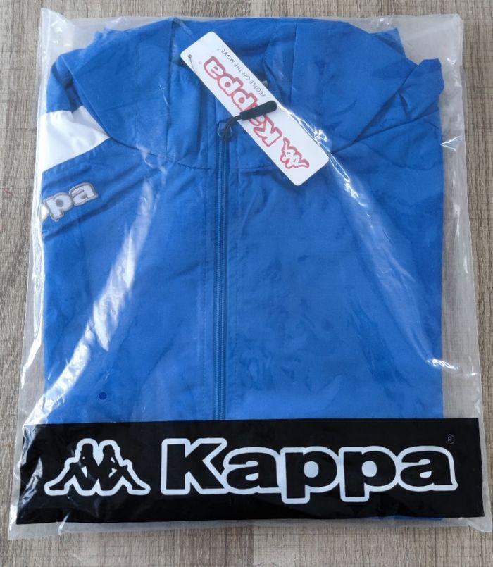 Veste coupe vent kappa Vado 2 bleu taille L pour homme - photo numéro 6