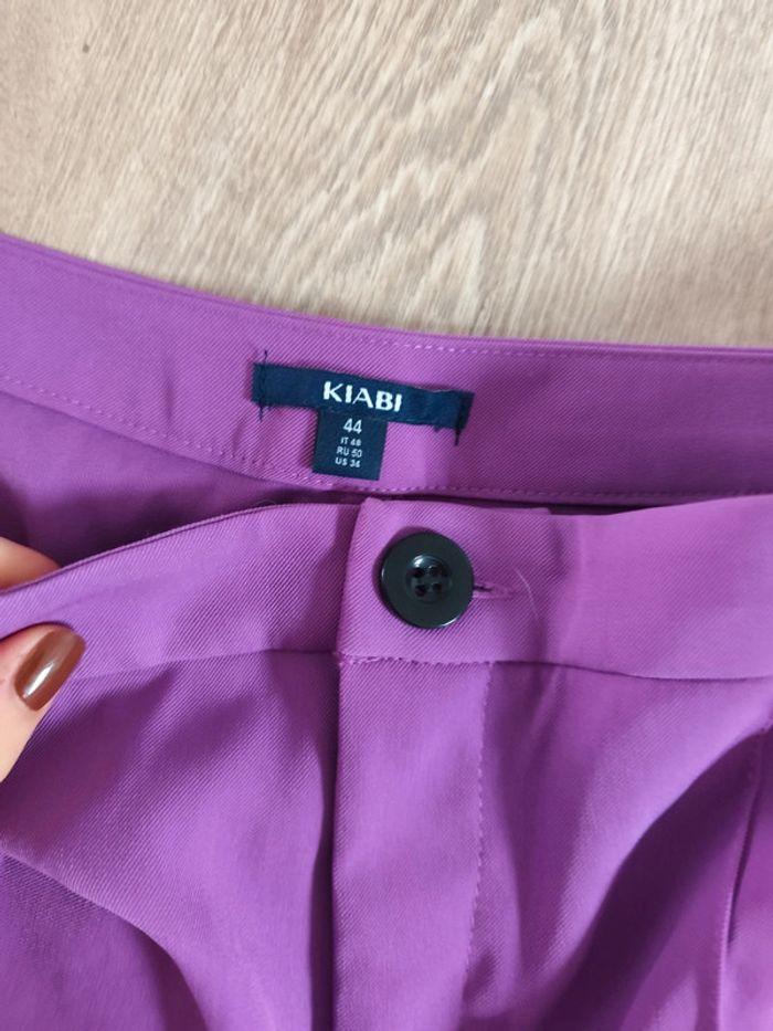 Magnifique pantalon violet Kiabi - photo numéro 3