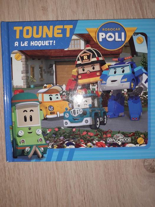 Livre Robocar Poli Tounet à le Hoquet - photo numéro 1