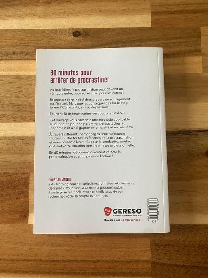 Livre 60 minutes pour arrêter de procrastiner - photo numéro 2