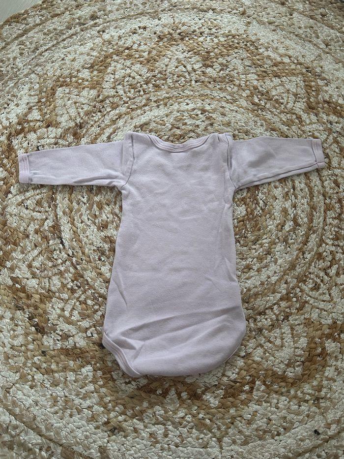 Lot 2 bodies manches longues petit bateau bébé fille - photo numéro 3