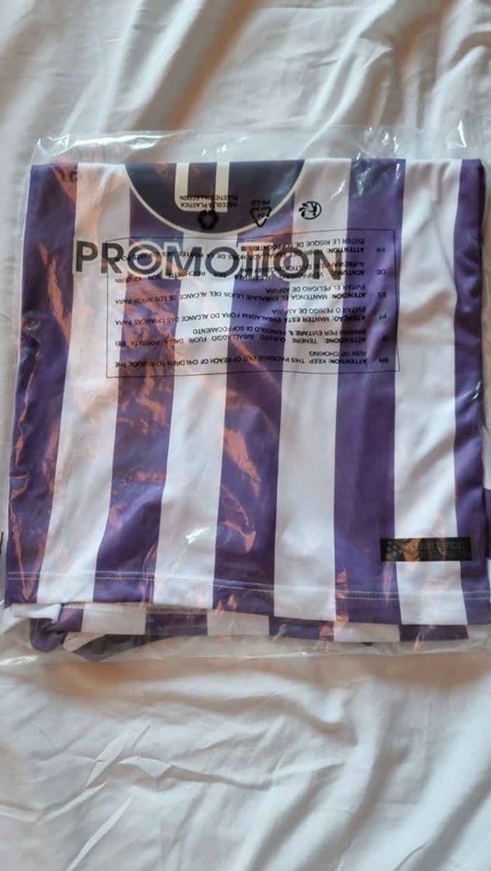 Maillot TFC Femme NEUF Violet et Blanc Taille L - photo numéro 4