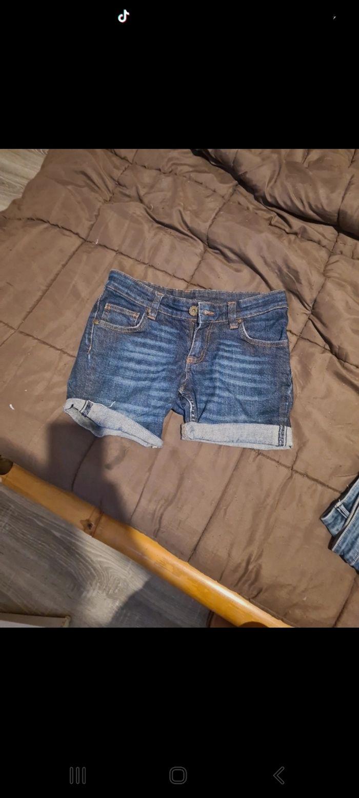 Lot de 2 Short  en jeans femme t 36 - photo numéro 3