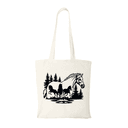 Tote bag equestre, cheval, poney