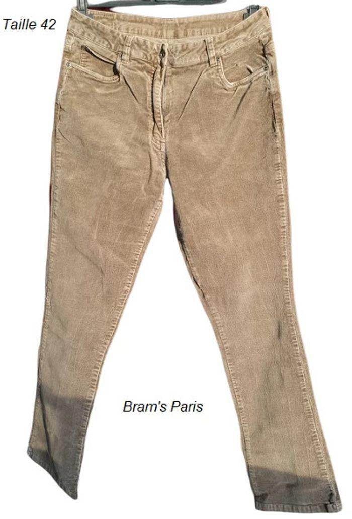 Pantalon Velours Homme Taille 42 "Bram's Paris" - photo numéro 1