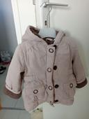 Manteau bébé fille