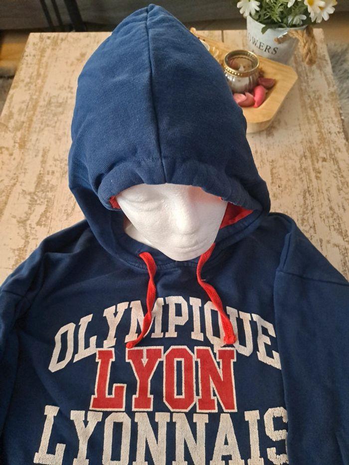 Sweat a capuche olympique lyonnais - photo numéro 3