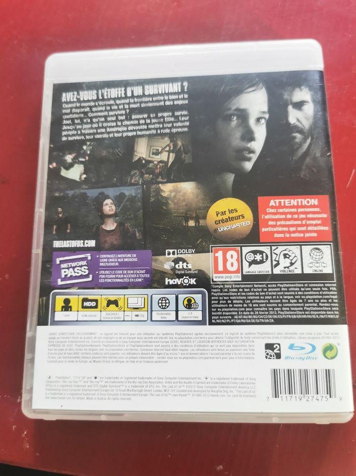 Jeu PS3 The last of us - photo numéro 2