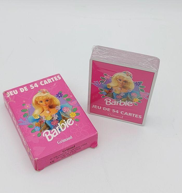 Paquet de 54 cartes à jouer  Barbie Grimaud 1996 - photo numéro 1