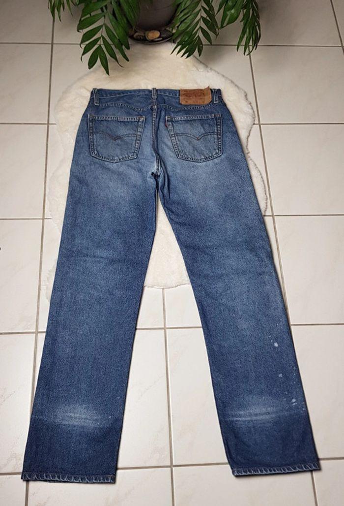 Jean Levi's 501 W33 L32 Made in USA Bleu - photo numéro 3