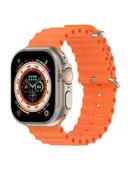 Apple Watch Ultra (GPS + Cellular, 49mm) Boîtier en Titane avec Boucle Alpine Orange