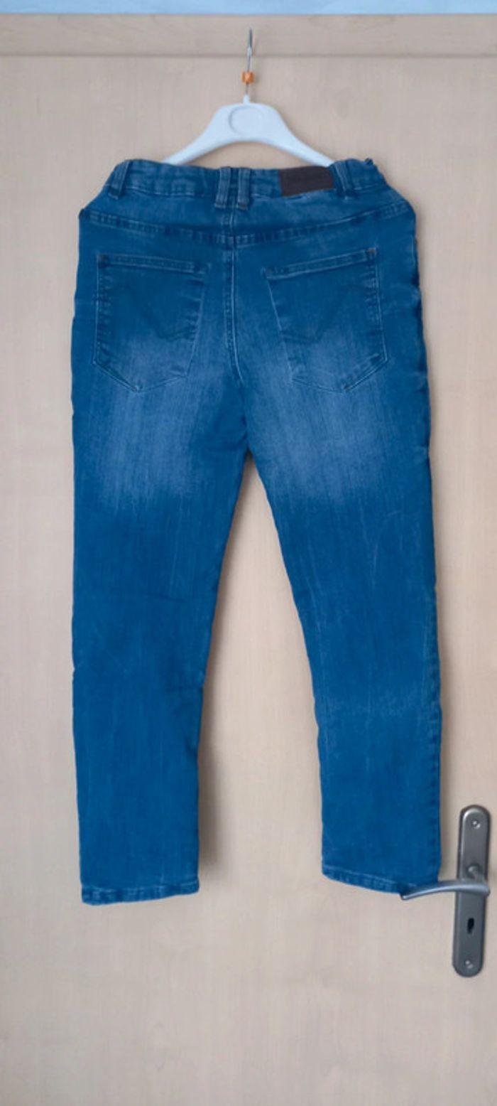 Jeans bleu hiver chaud doublé. John Baner - photo numéro 2