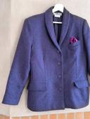 💜 Veste blazer chaude laine vintage 38 💜