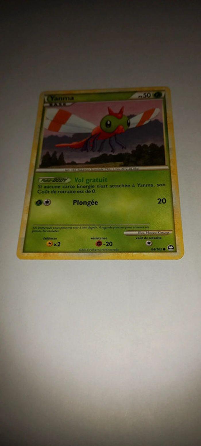 Carte pokémon yanma - photo numéro 1