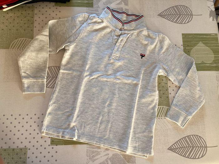 Polo manches longues TAO taille 8 ans - photo numéro 1